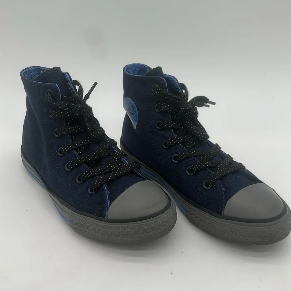 Converse Chuck Taylor All Star Obsidian Oxygen Blue Thunder 654211F Junior Sz 3